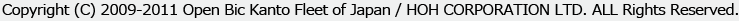 Copyright (C) 2009-2011 Open Bic Kanto Fleet of Japan / HOH CORPORATION LTD. ALL Rights Reserved.