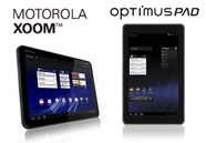 MOTOROLA XOOM & optimus PAD